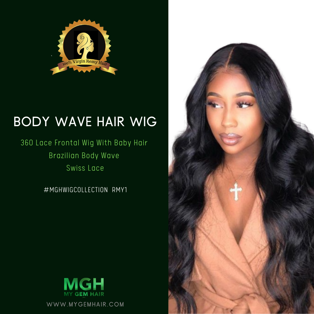 MGH MY GEM HAIR - Body Wave Hair Wig