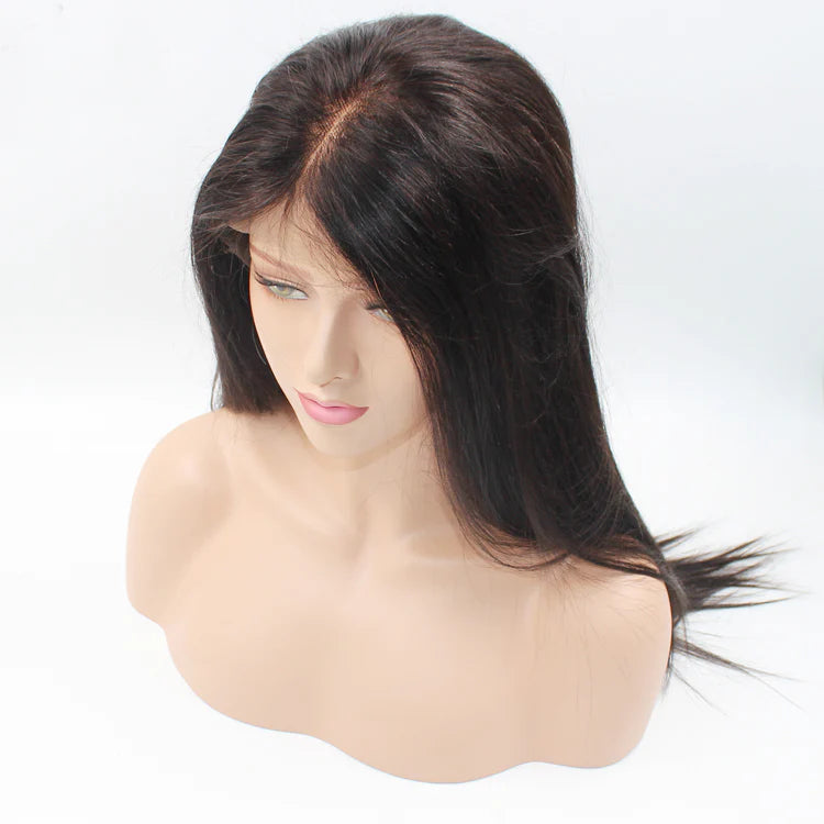 MGH Virgin Remy 13x4 Lace Frontal (Straight) Free Part