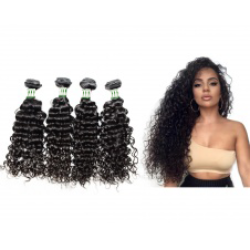MGH Virgin Remy Hair (Water Wave) 4-Pieces