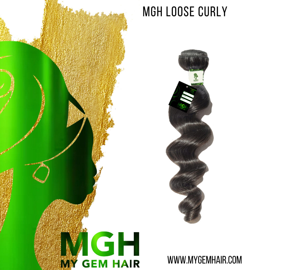 MGH Economy Hair (Loose Curl) 1-Piece