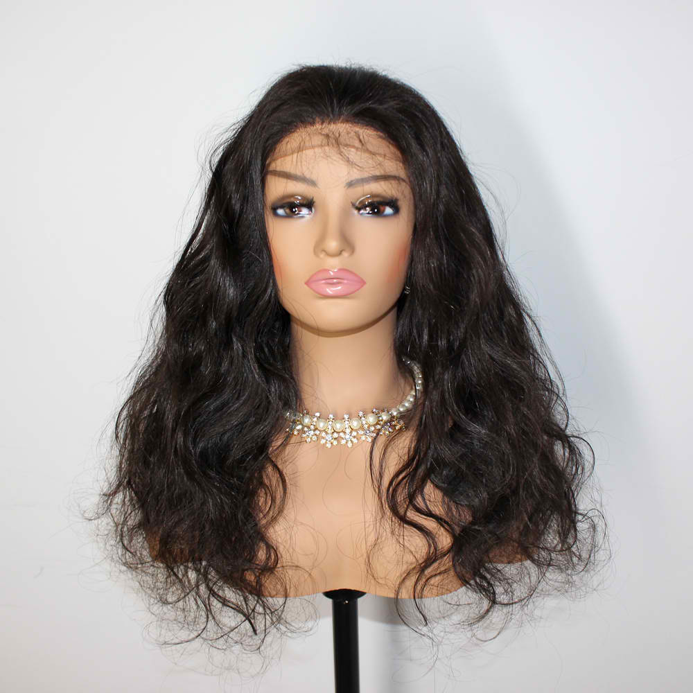 MGH 200% Density Virgin Remy Wig, 4x4 Lace Closure (Body Wave) w/comb & band