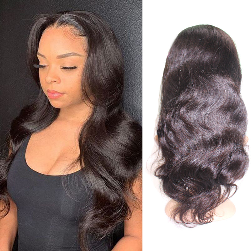 MGH 200% Density Raw Hair Wig, 13x4 Lace Closure (Body Wave)