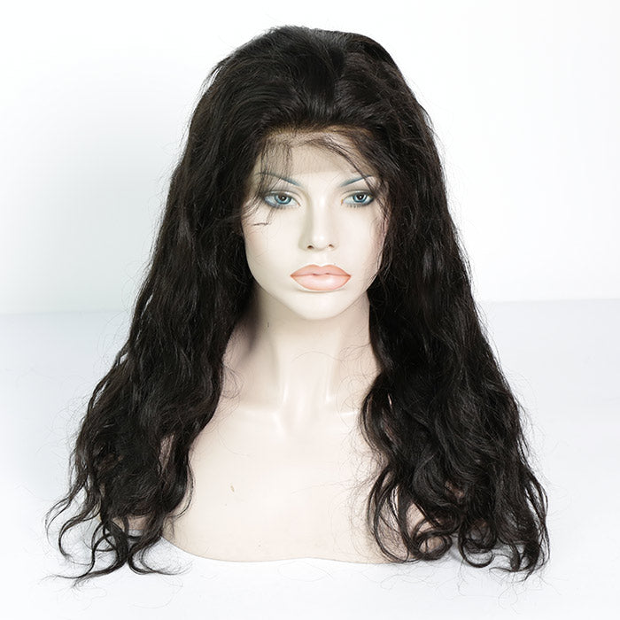 MGH 200% Density Raw Hair Wig, 4x4 High Definition Lace Closure (Body Wave) w/comb & band