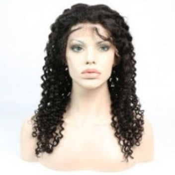 MGH 200% Density Raw Hair Wig, 13x4 Lace Closure (Italian Curl) w/comb & band