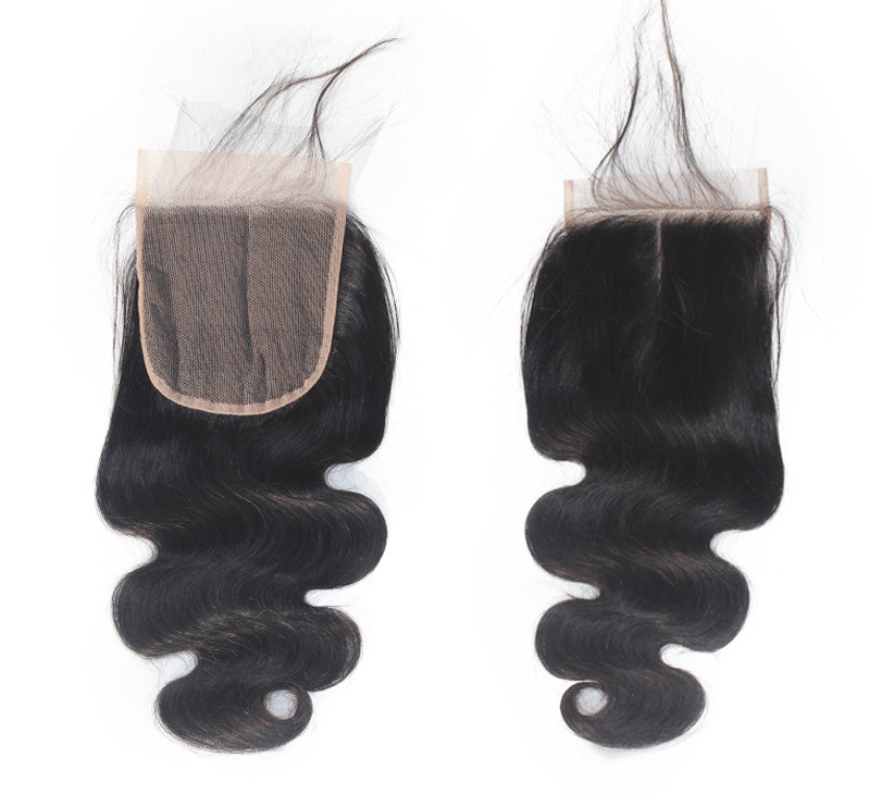 MGH Virgin Remy 5x5 Lace Closure (Body Wave) Free Part