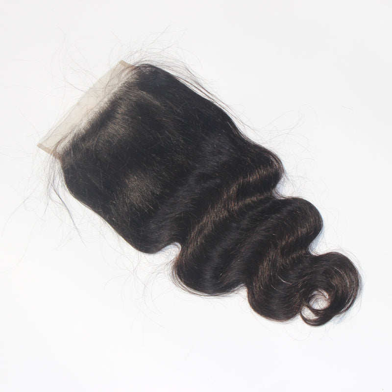 MGH Virgin 250% Density Virgin Remy Wig, 5X5 Lace Closure (Body Wave) w/comb & band