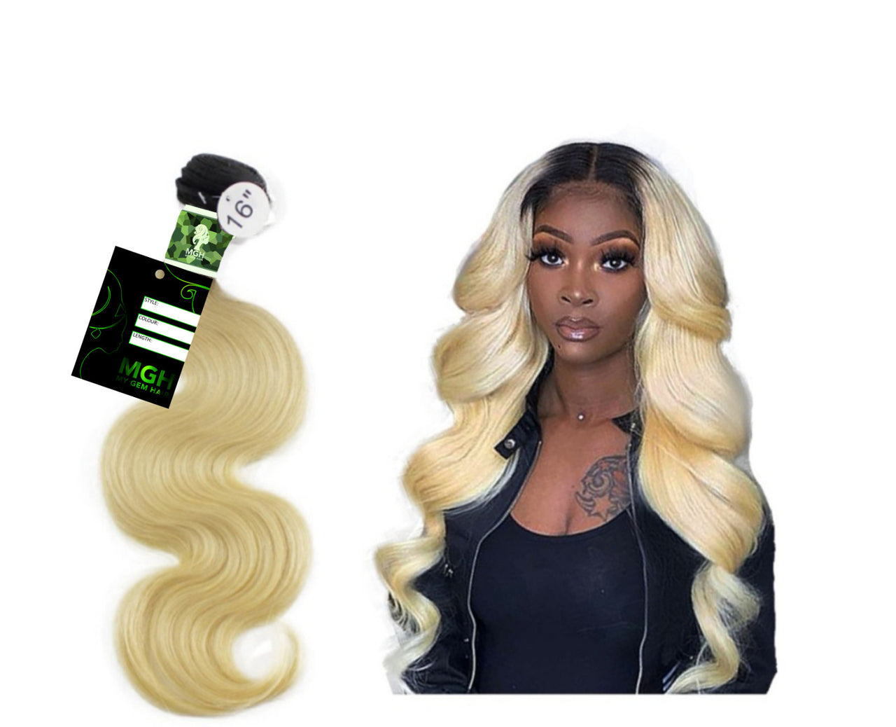 MGH Raw Hair (Body Wave) 1-Piece