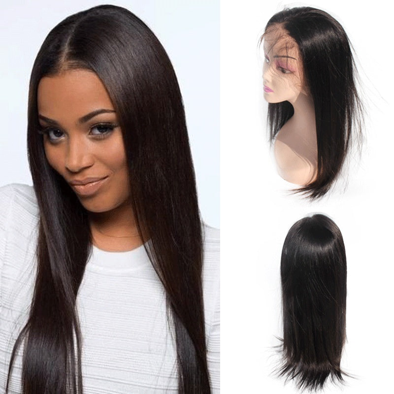MGH 150% Density Raw Hair Frontal Lace Wig (Straight)