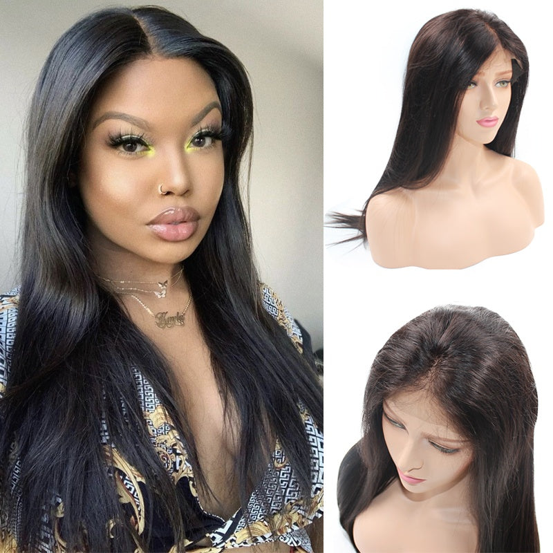 MGH 150% Density Raw Hair Full Lace Wig (Straight)