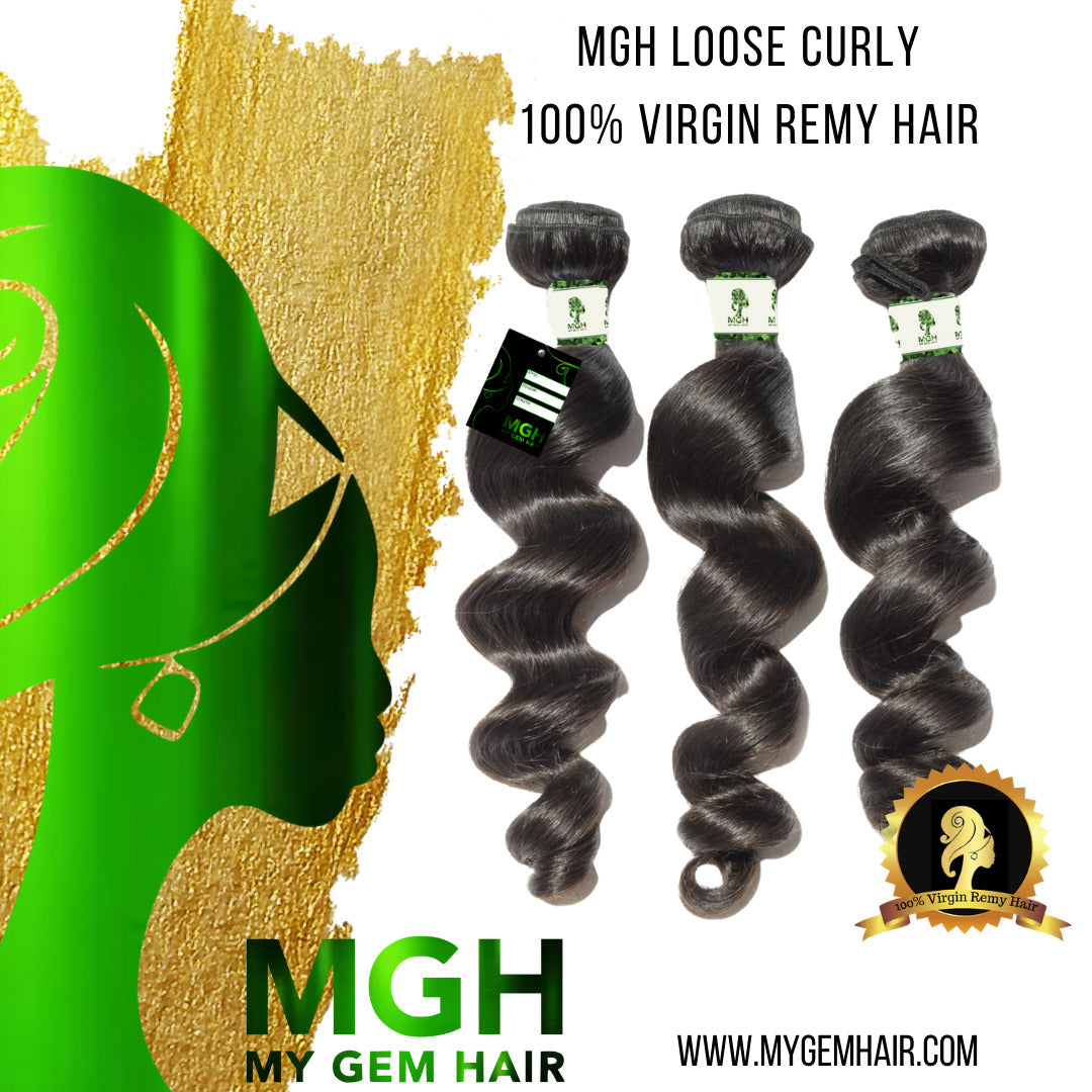 MGH Economy Hair (Loose Curl) Combo 3-Pieces