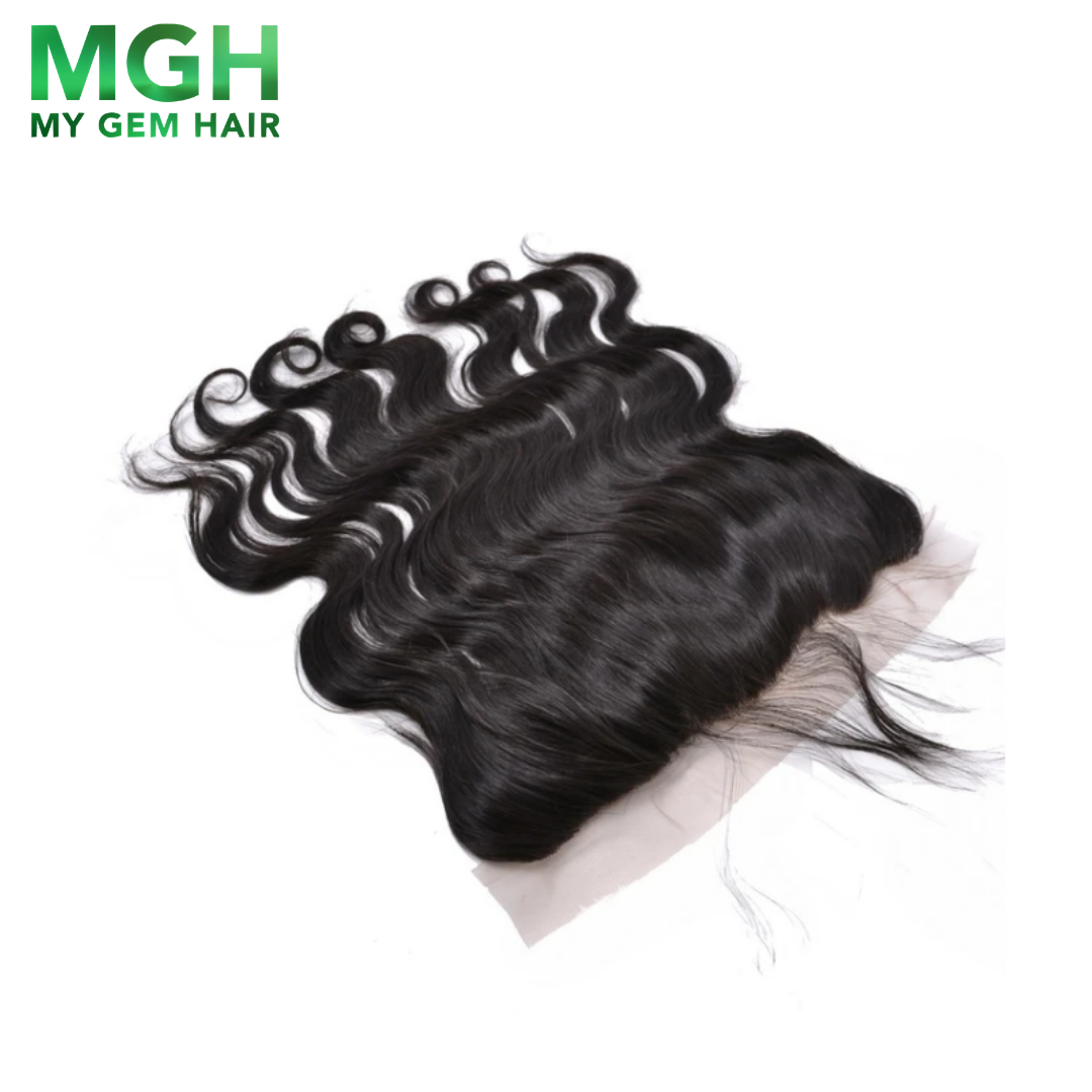 MGH Raw Hair 13x4 Lace Frontal (Body Wave) Free Part