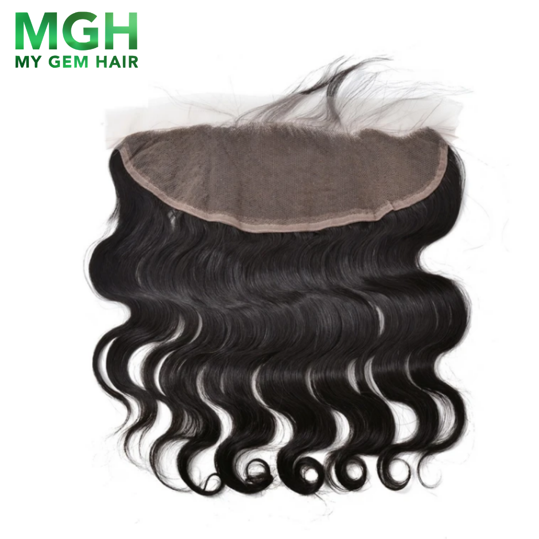 MGH Raw Hair 13x4 Lace Frontal (Body Wave) Free Part