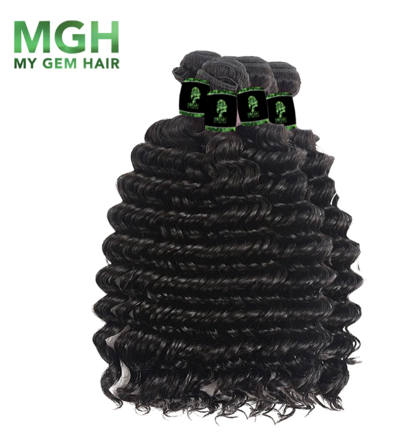 MGH Raw Hair (Deep Wave) 4-Pieces