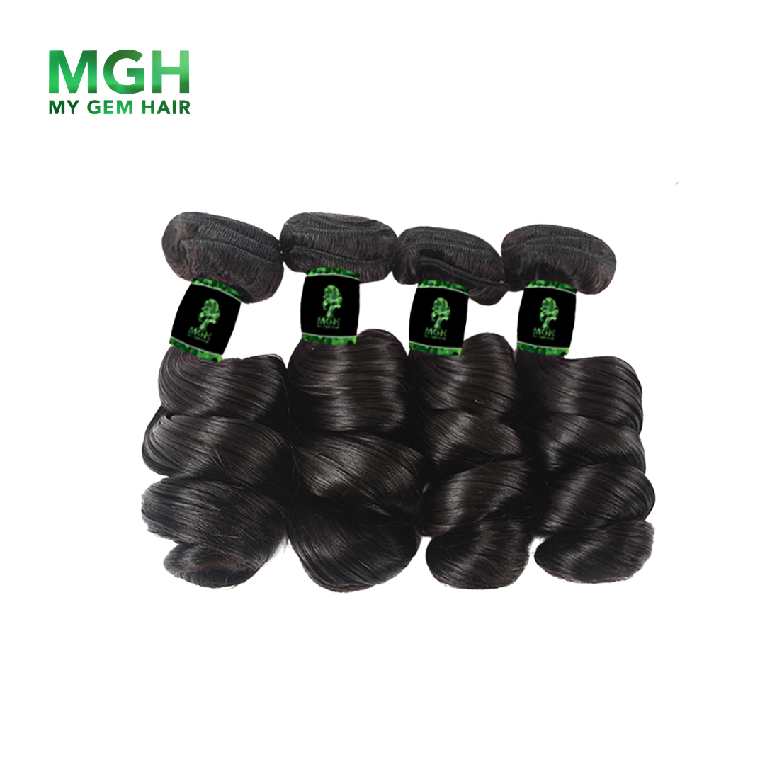 MGH Economy Hair (Loose Wave) 4-Pieces