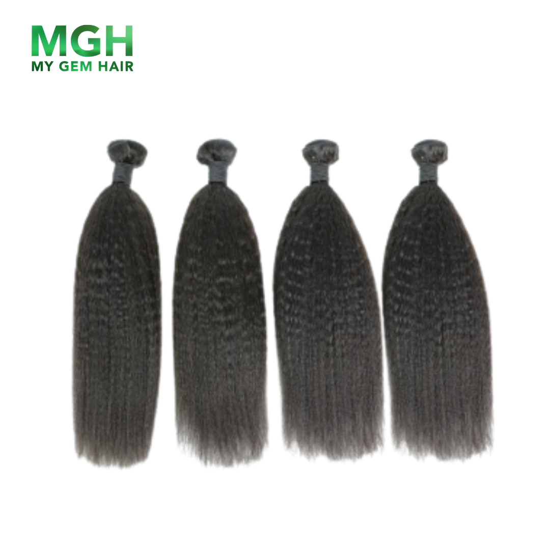 MGH Economy Hair (Kinky Straight) 4-Pieces