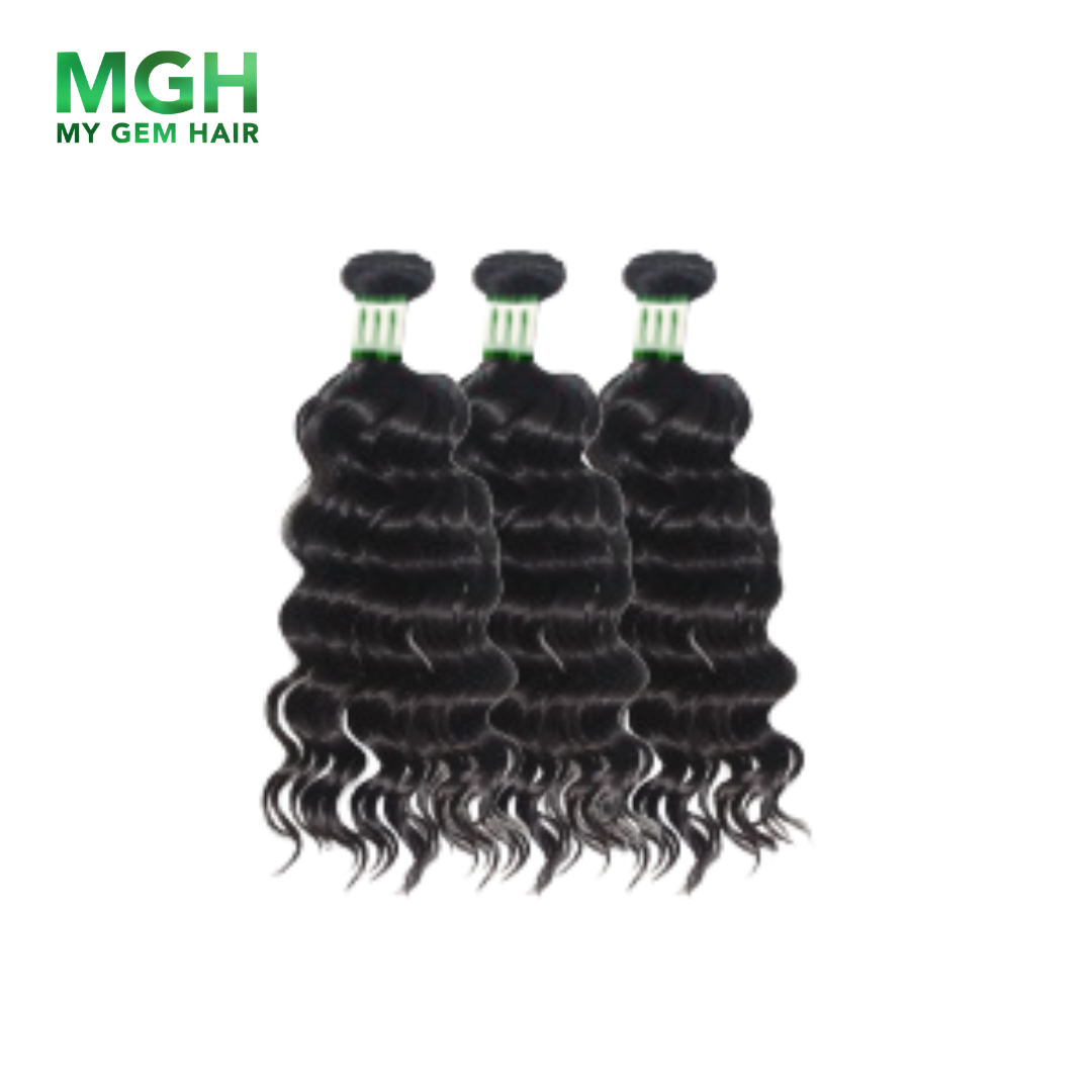 MGH Economy Hair (Natural Wave) 3-Pieces