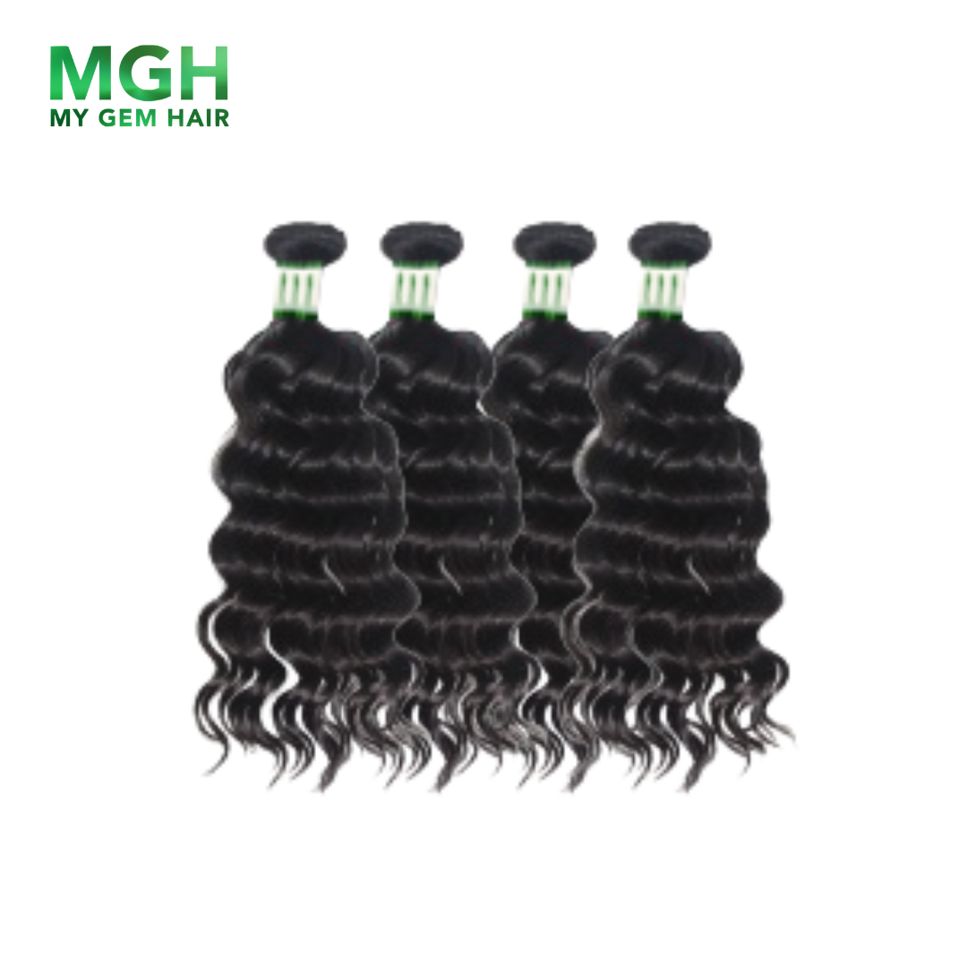 MGH Economy Hair (Natural Wave) 4-Pieces