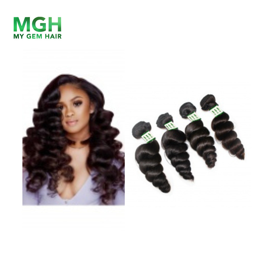 MGH Raw Hair (Loose Wave) 4-Pieces