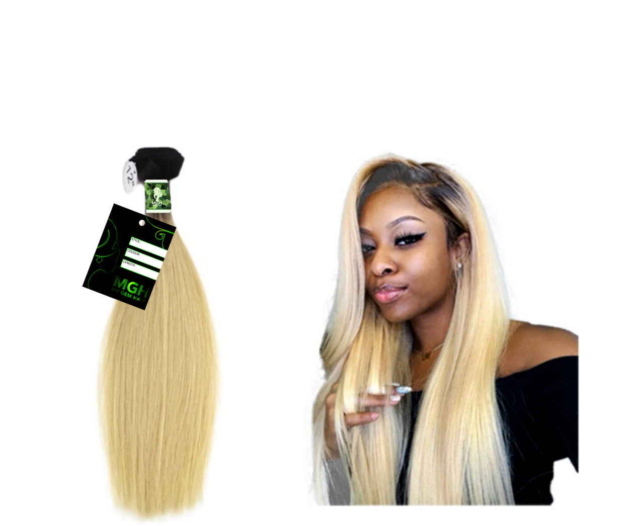 MGH Virgin Remy Hair (Straight) 1-Piece