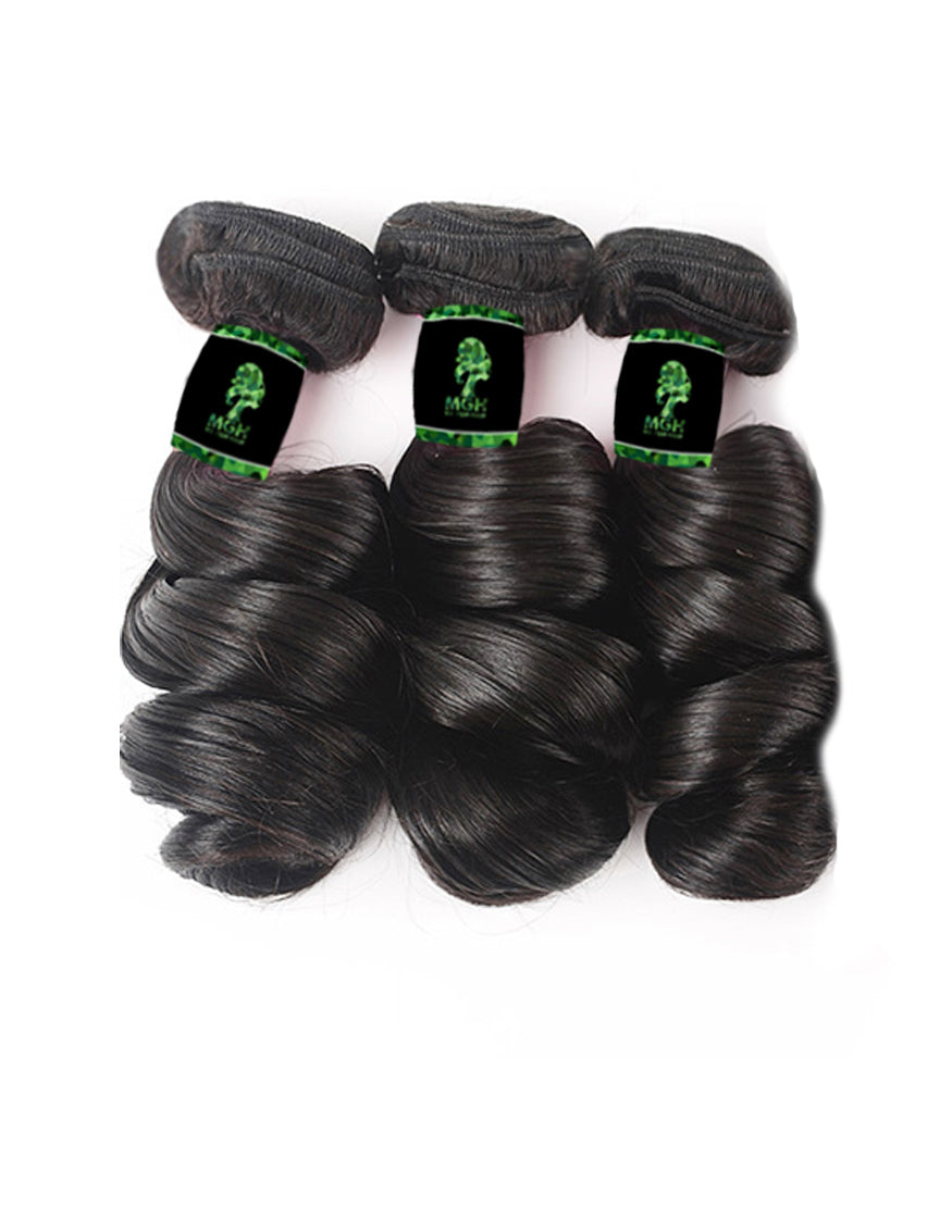 MGH Economy Hair (Loose Wave) 3-Pieces